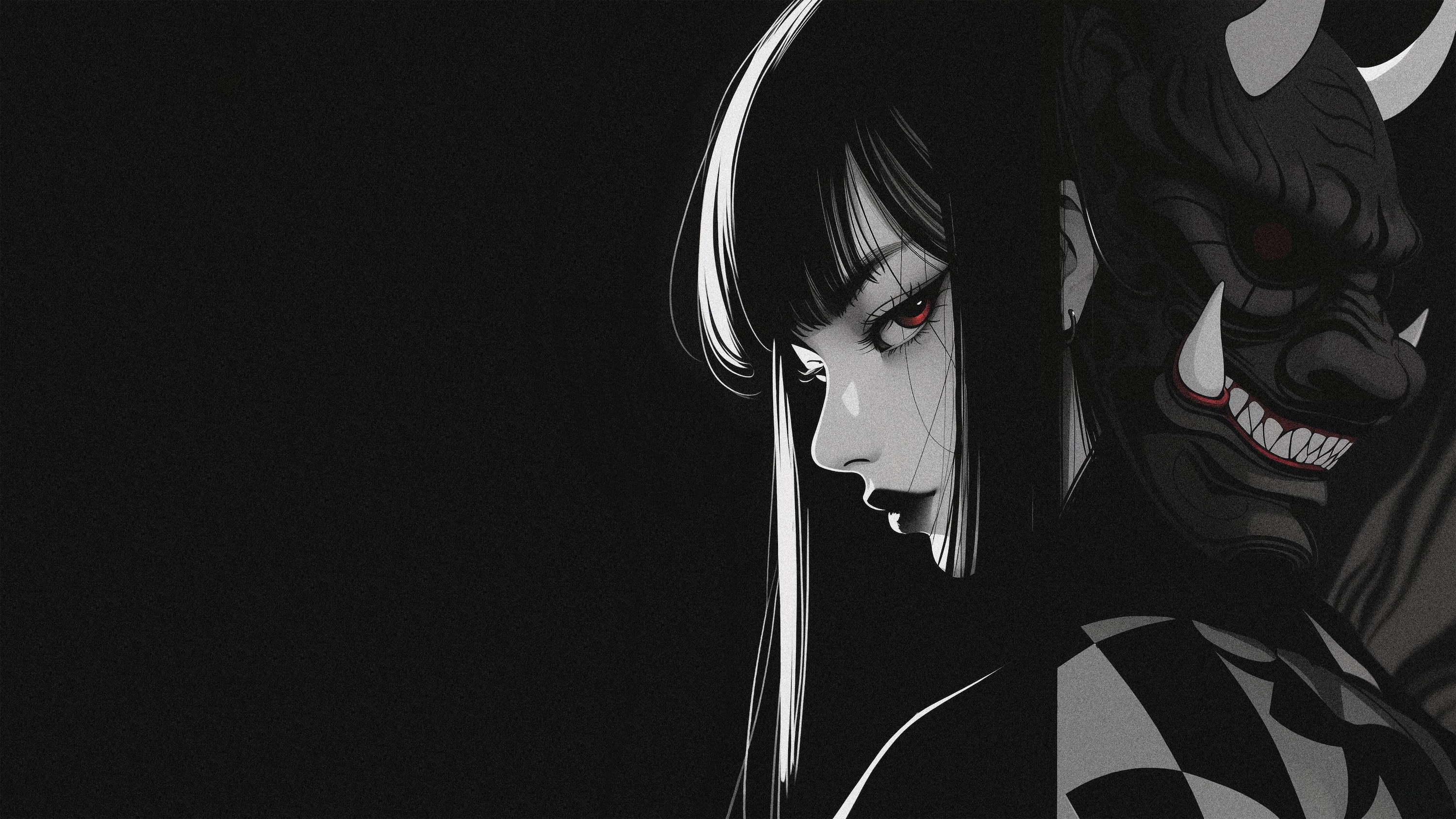 Girl and Hannya